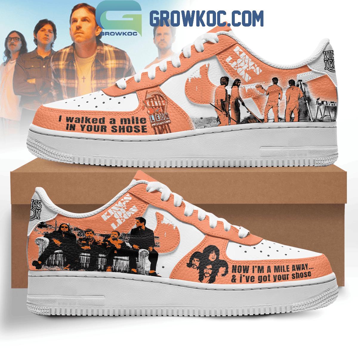 JWFancy King Of Leon Air Low-Top Sneakers Shoes For Men And Women