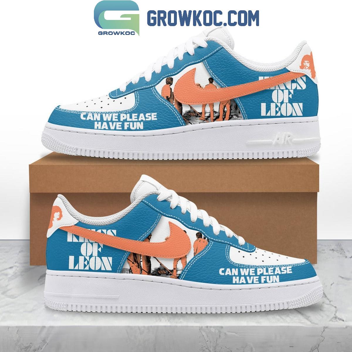 JWFancy King Of Leon Air Low-Top Sneakers Shoes For Men And Women