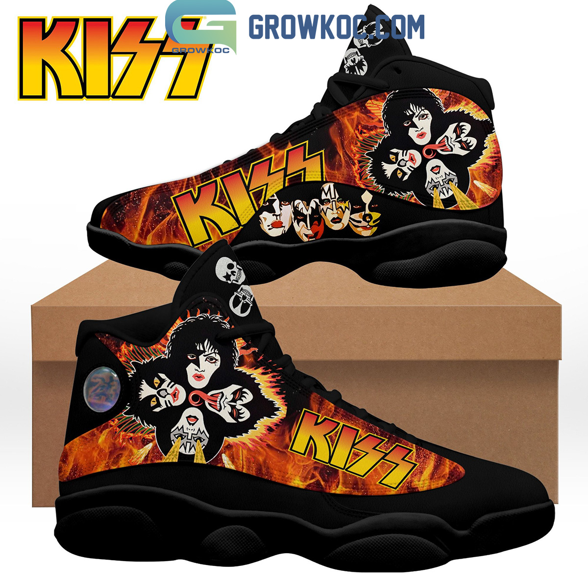 JWFancy Kiss AJ13 Sneakers Shoes For Men And Women