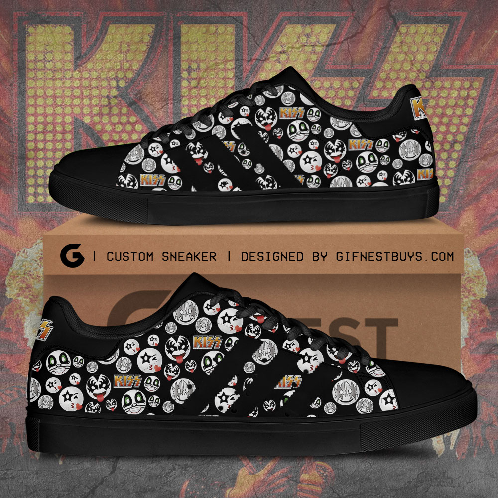 JWFancy Kiss Band Skate Stan Shoes Sneakes For Men And Women