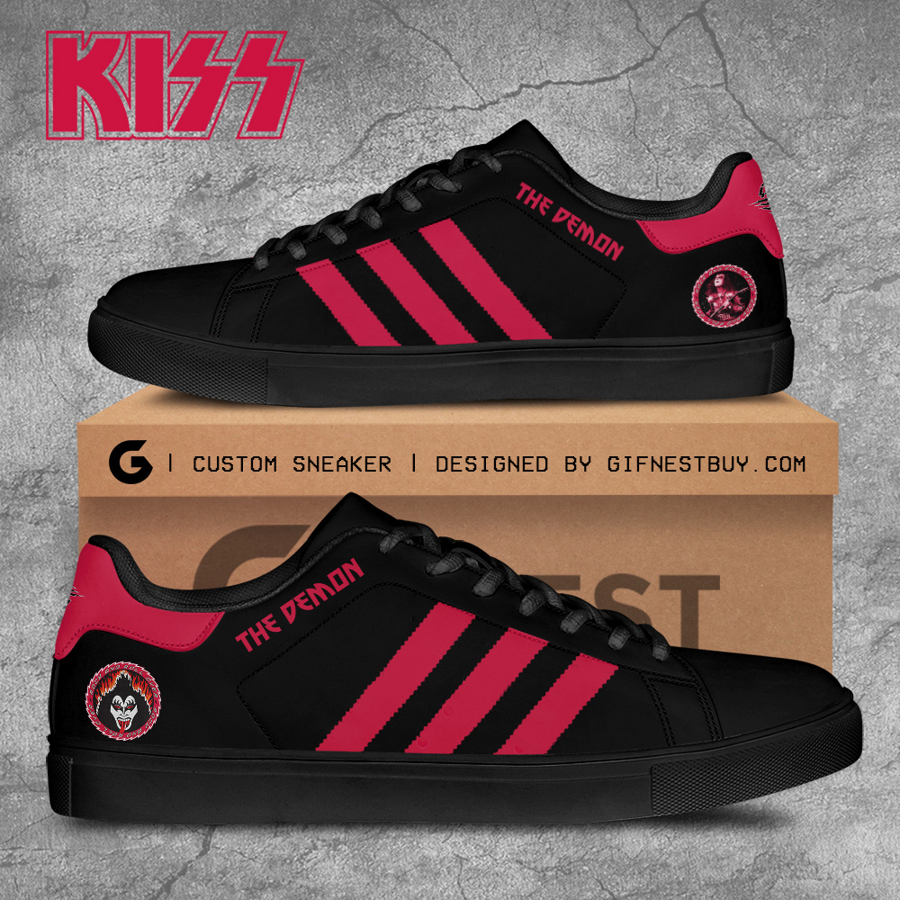 JWFancy Kiss Band Skate Stan Shoes Sneakes For Men And Women