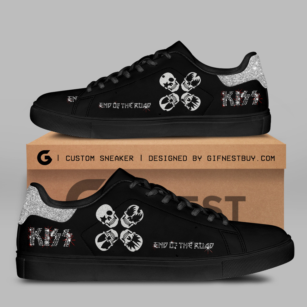 JWFancy Kiss Band Skate Stan Shoes Sneakes For Men And Women