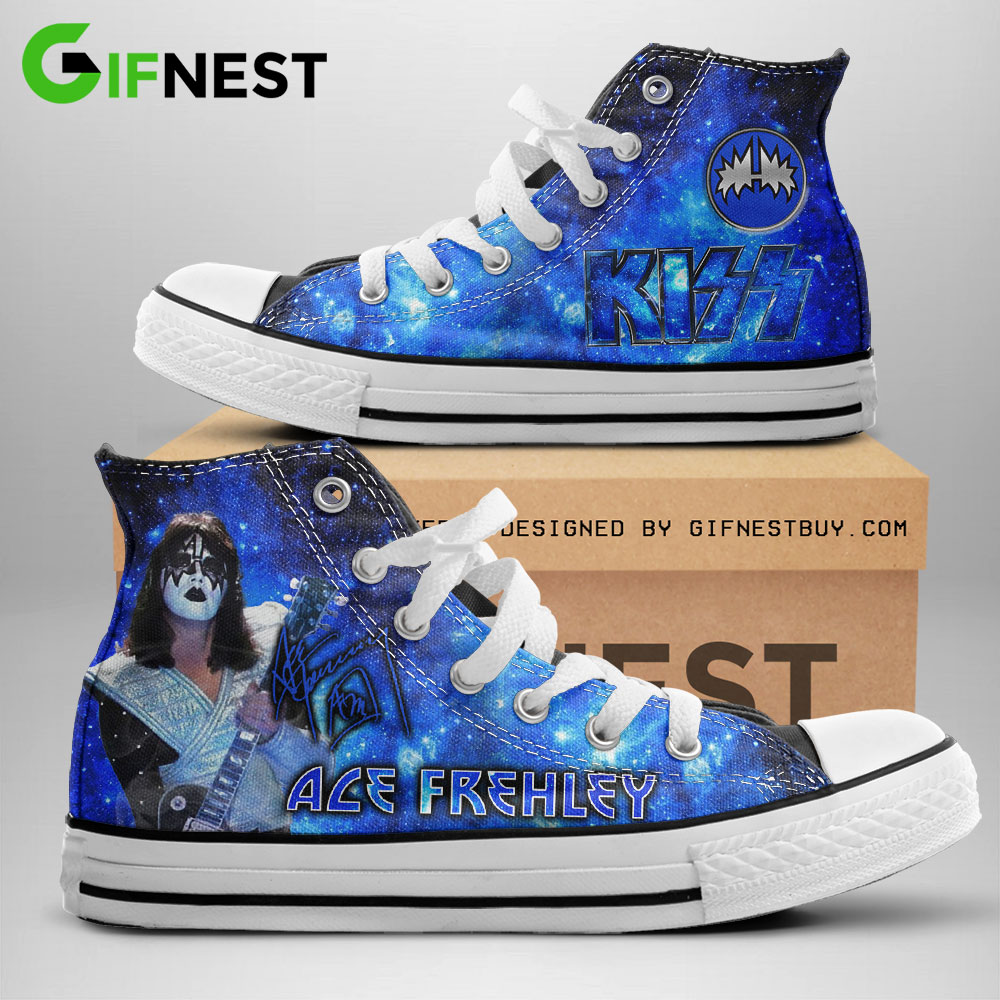 JWFancy Kiss High Top Canvas Sneakers Shoes For Men And Women