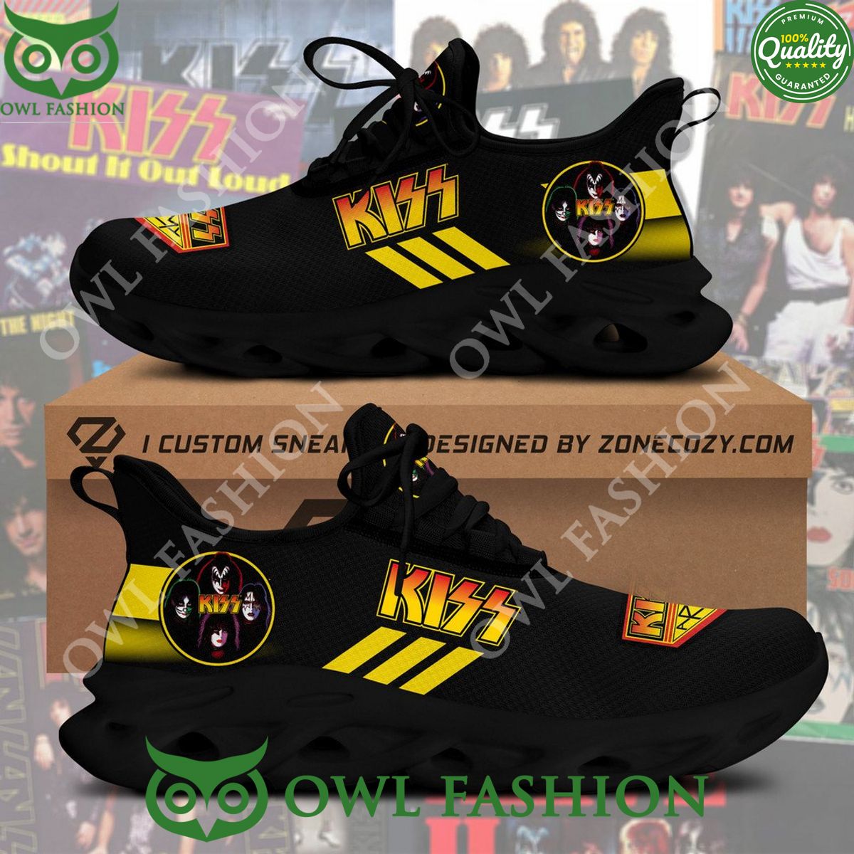 JWFancy Kiss Max Soul Shoes Sneakers For Men And Women