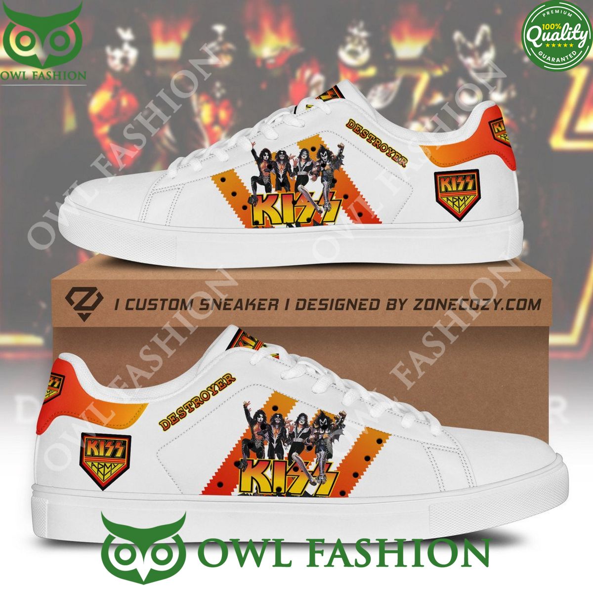 JWFancy Kiss Skate Stan Shoes Sneakes For Men And Women