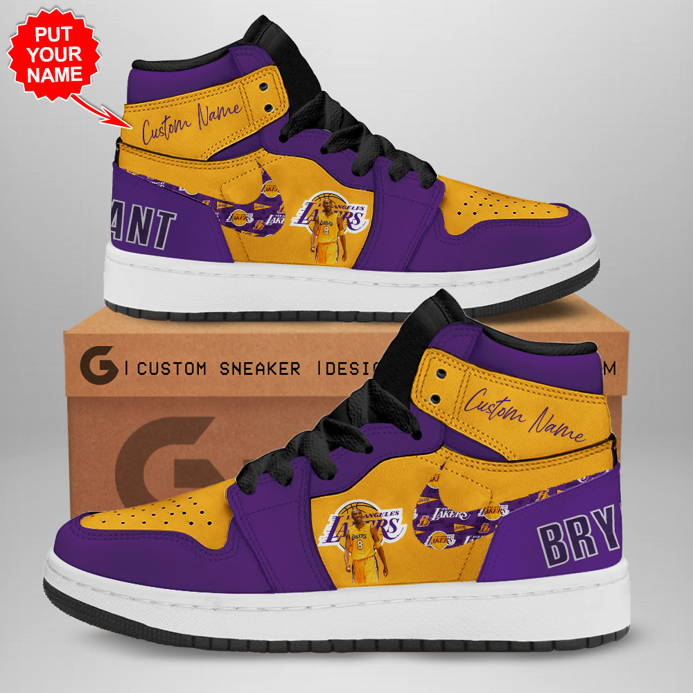 JWFancy Kobe Bryant AJ1 High Sneakers Shoes For Men And Women