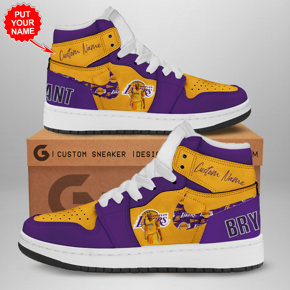 JWFancy Kobe Bryant AJ1 High Sneakers Shoes For Men And Women