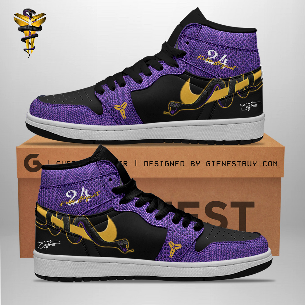 JWFancy Kobe Bryant AJ1 High Sneakers Shoes For Men And Women