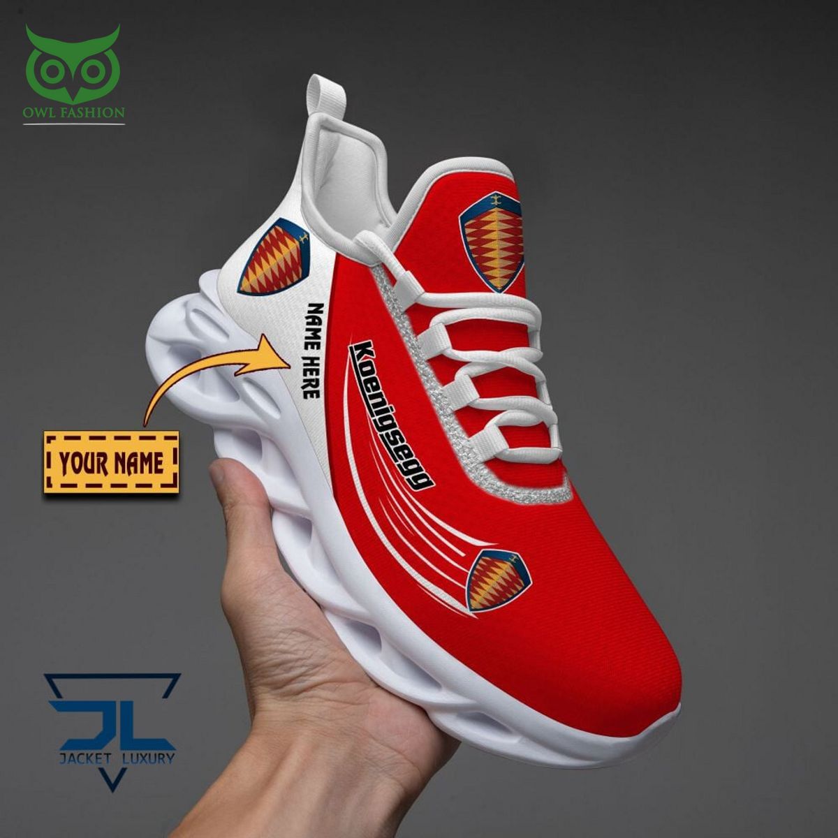 JWFancy Koenigsegg Car Max Soul Shoes Sneakers For Men And Women