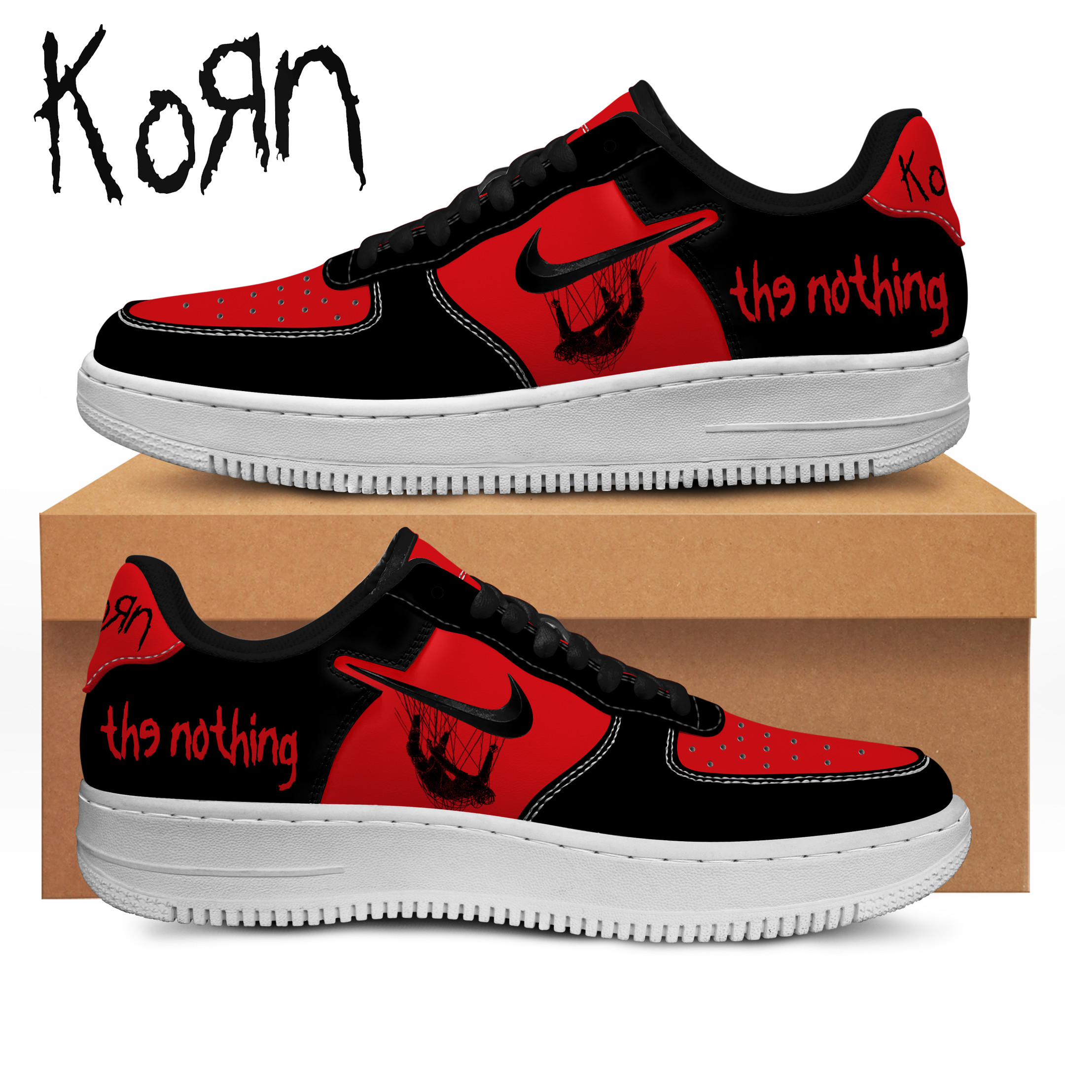 JWFancy Korn Air Low-Top Sneakers Shoes For Men And Women