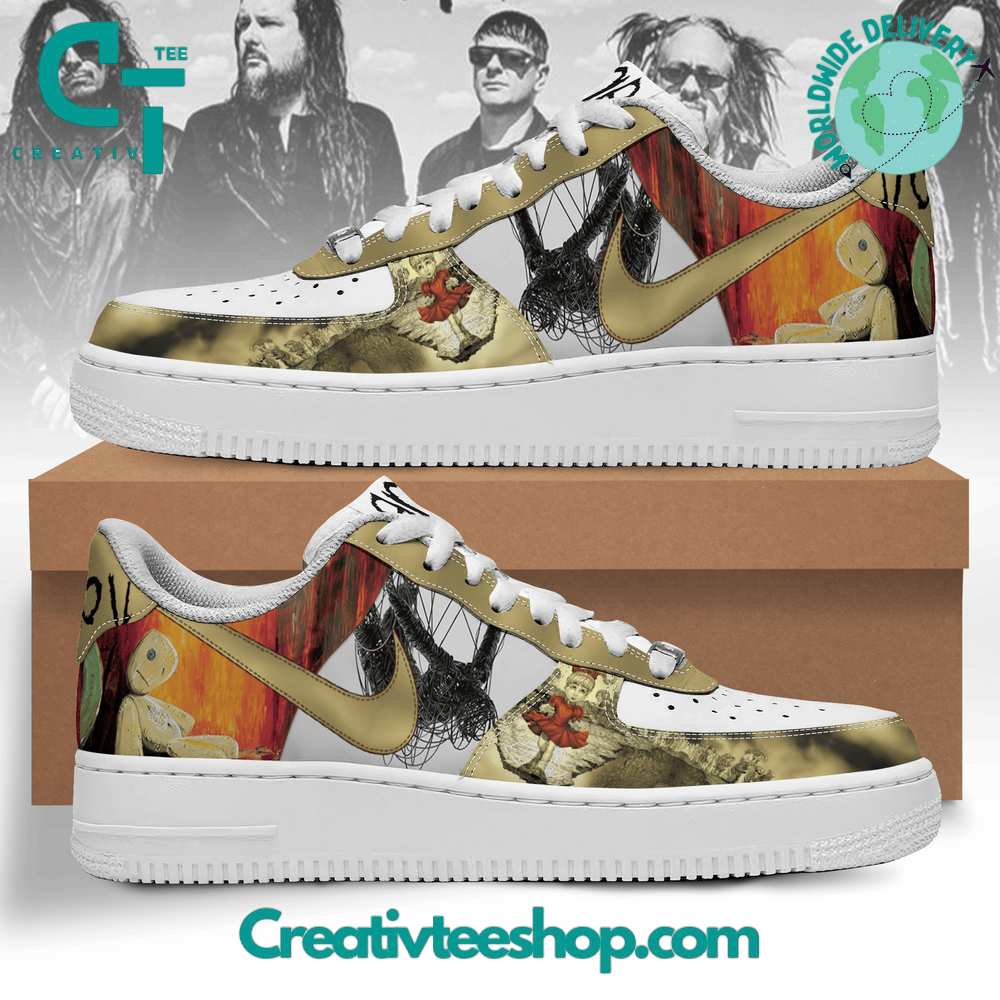 JWFancy Korn Nu Metal Band Air Low-Top Sneakers Shoes For Men And Women