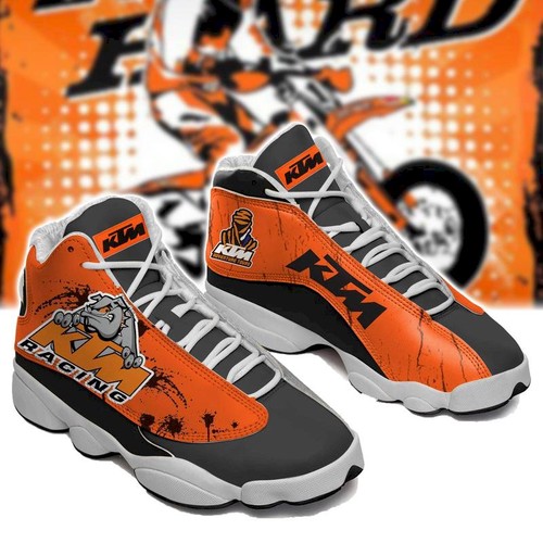 JWFancy KTM Racing AJ13 Sneakers Shoes For Men And Women