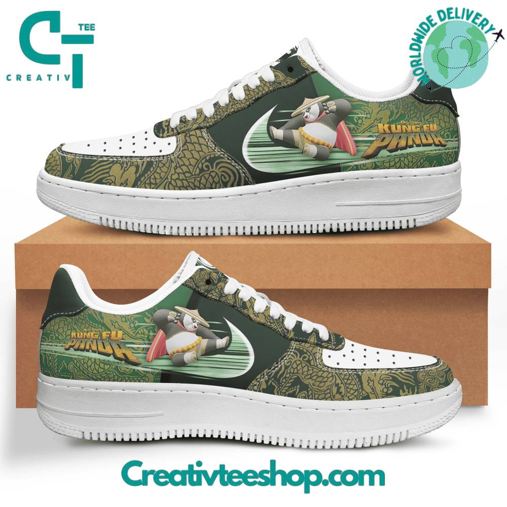 JWFancy Kung Fu Panda Air Low-Top Sneakers Shoes For Men And Women
