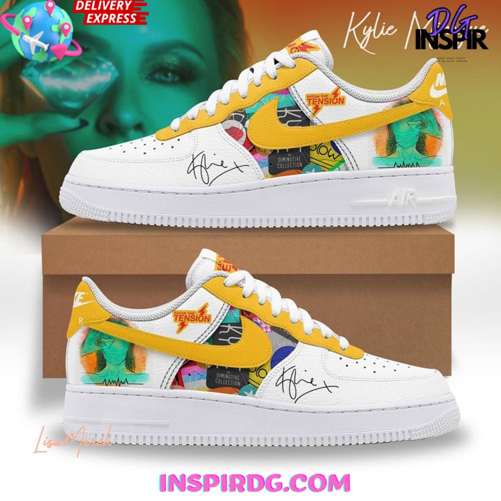 JWFancy Kylie Minogue Air Low-Top Sneakers Shoes For Men And Women
