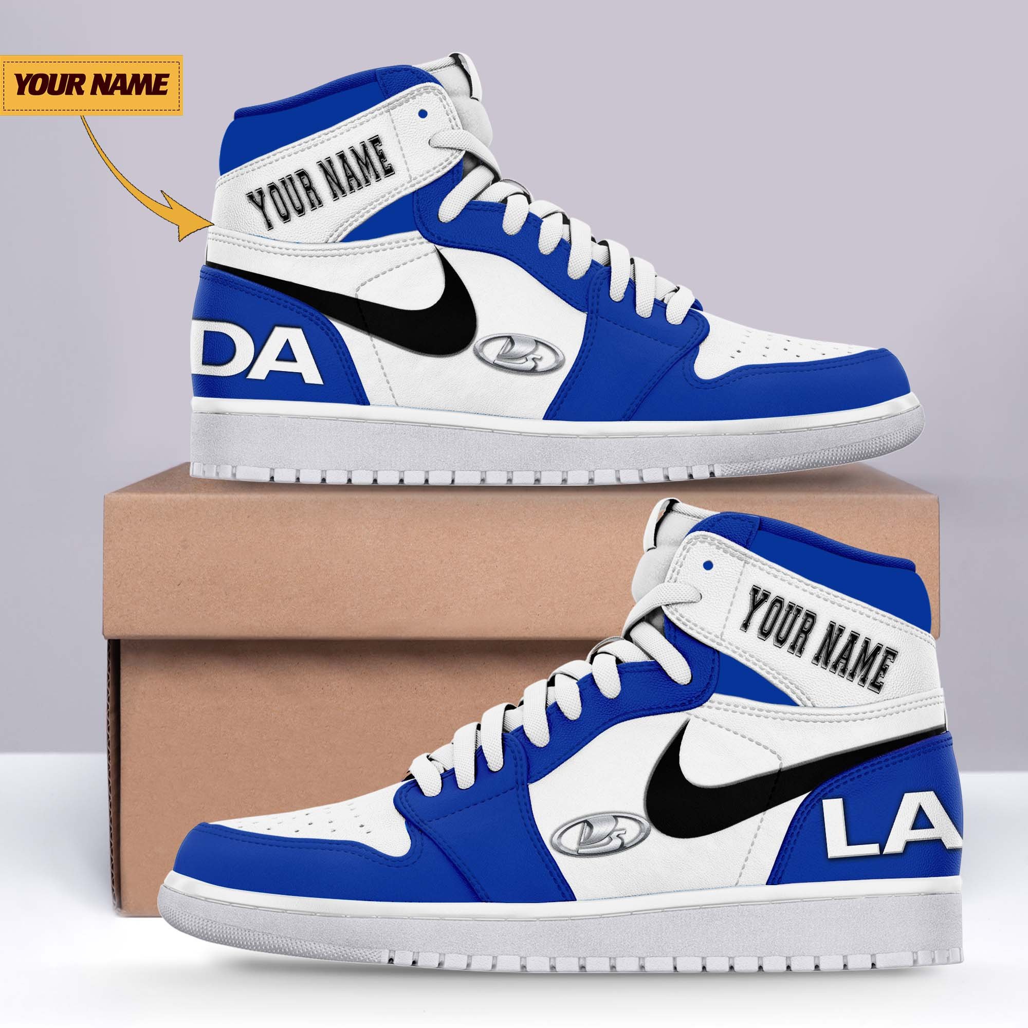 JWFancy Lada AJ1 High Sneakers Shoes For Men And Women