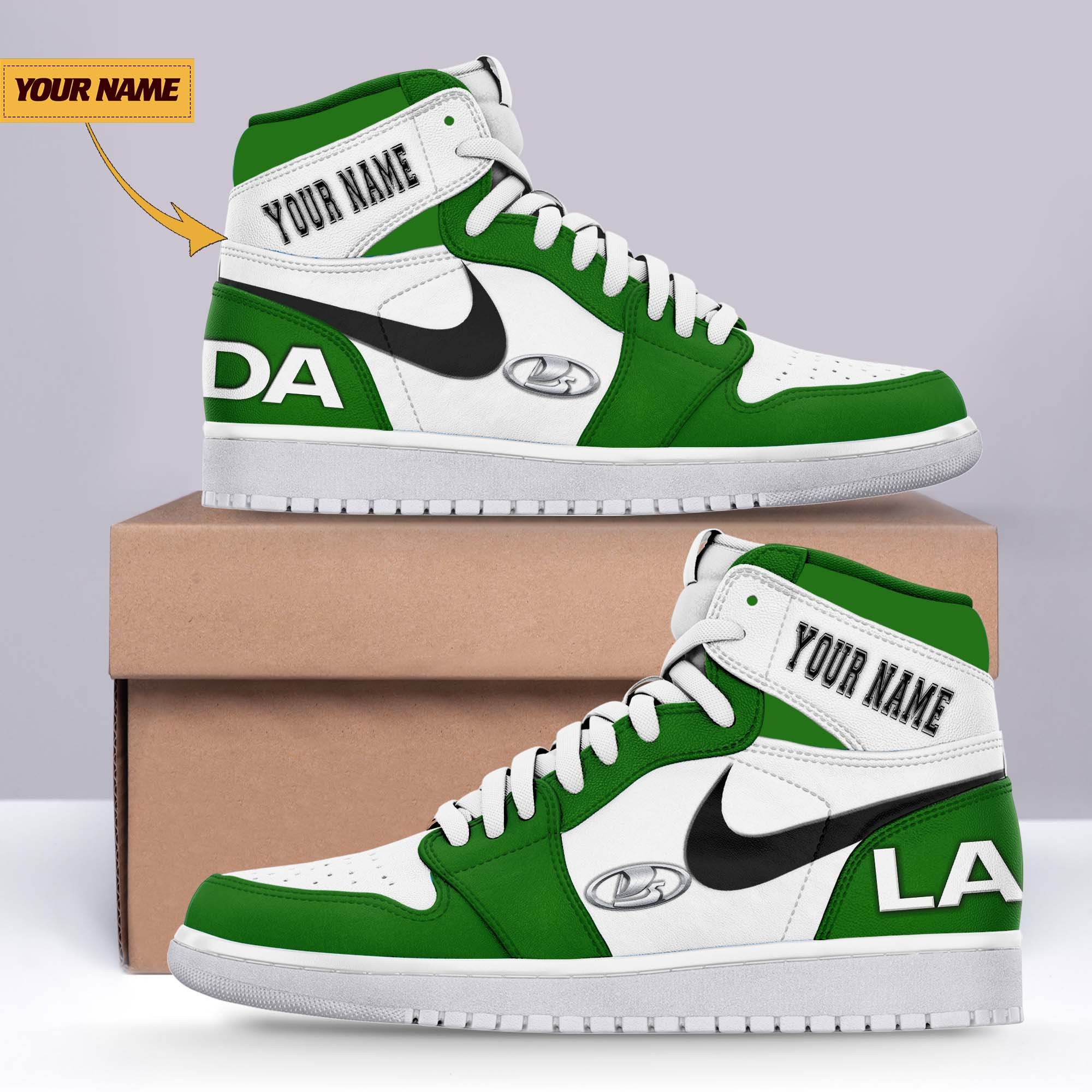 JWFancy Lada AJ1 High Sneakers Shoes For Men And Women