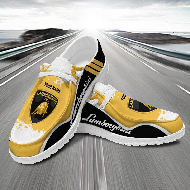 JWFancy Lamborghinis Hey Dude Shoes Wally Men's Lace Up Loafers Comfortable For Men And Women