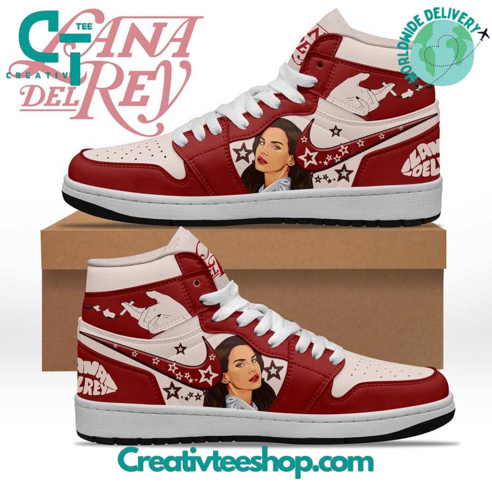 JWFancy Lana Del Rey AJ1 High Sneakers Shoes For Men And Women