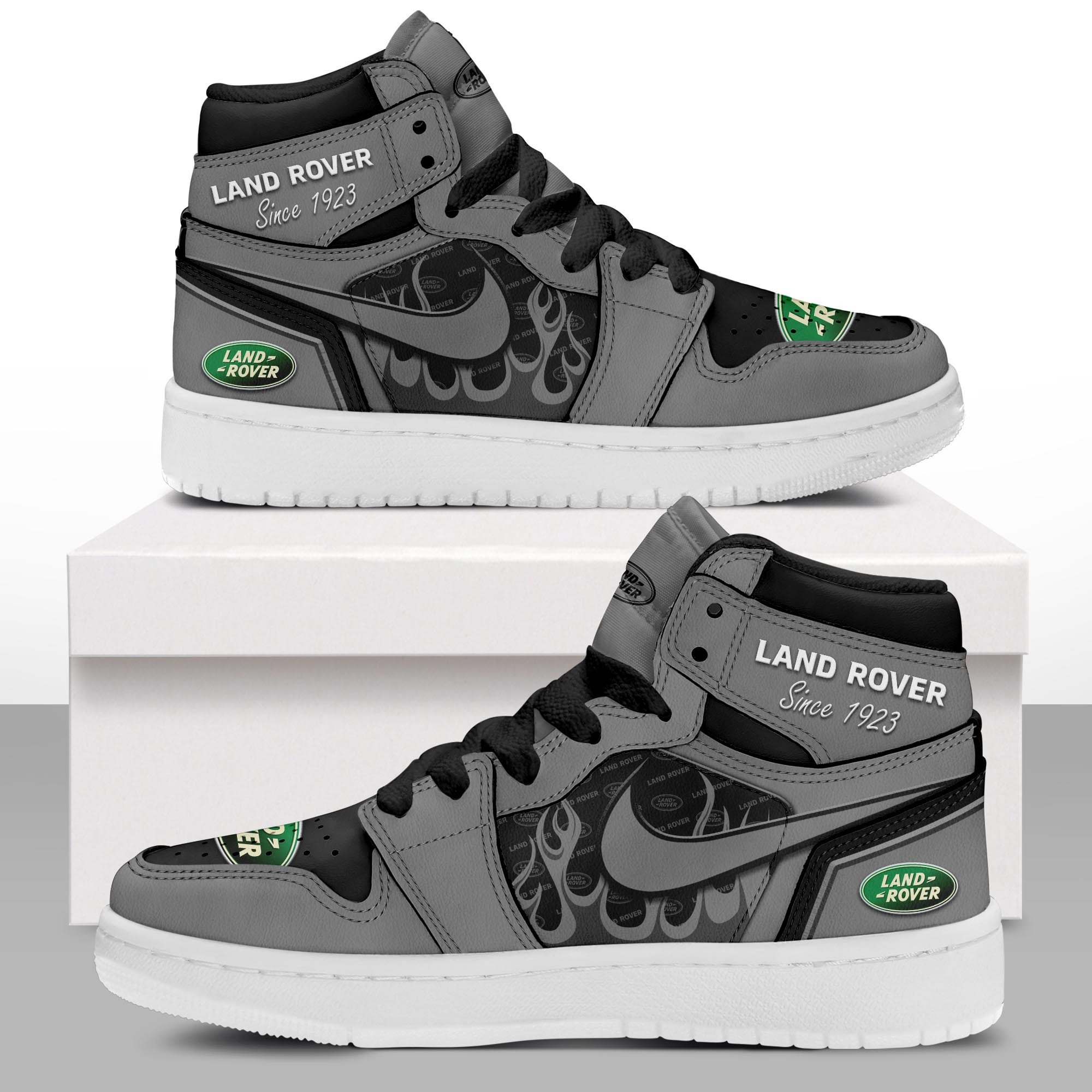 JWFancy Land-Rover AJ1 High Sneakers Shoes For Men And Women