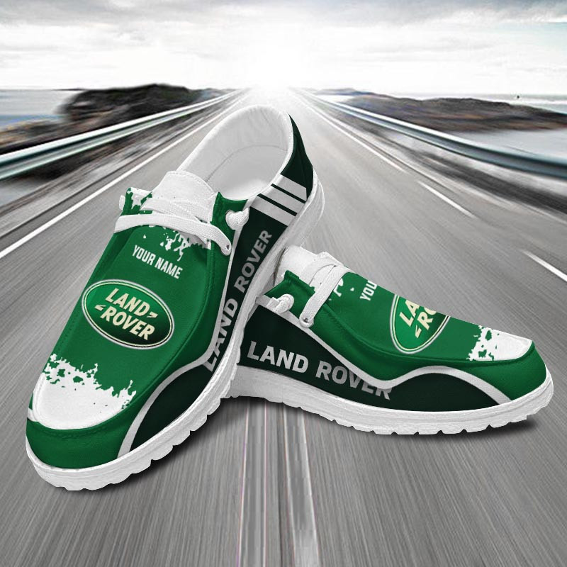 JWFancy Land-Rovers Hey Dude Shoes Wally Men's Lace Up Loafers Comfortable For Men And Women