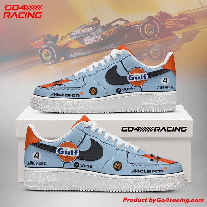 JWFancy Lando Norris - Mclaren Formula Air Low-Top Sneakers Shoes For Men And Women