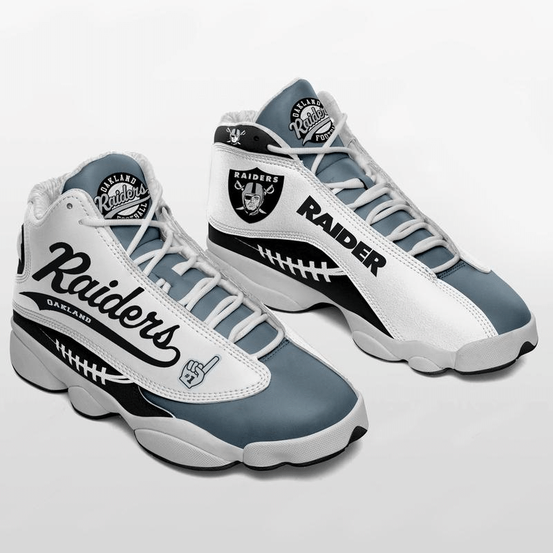 JWFancy Las Vegas Raiders AJ13 Sneakers Shoes For Men And Women
