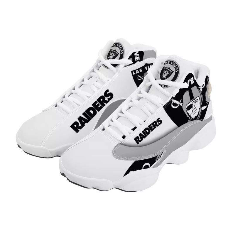JWFancy Las Vegas Raiders AJ13 Sneakers Shoes For Men And Women