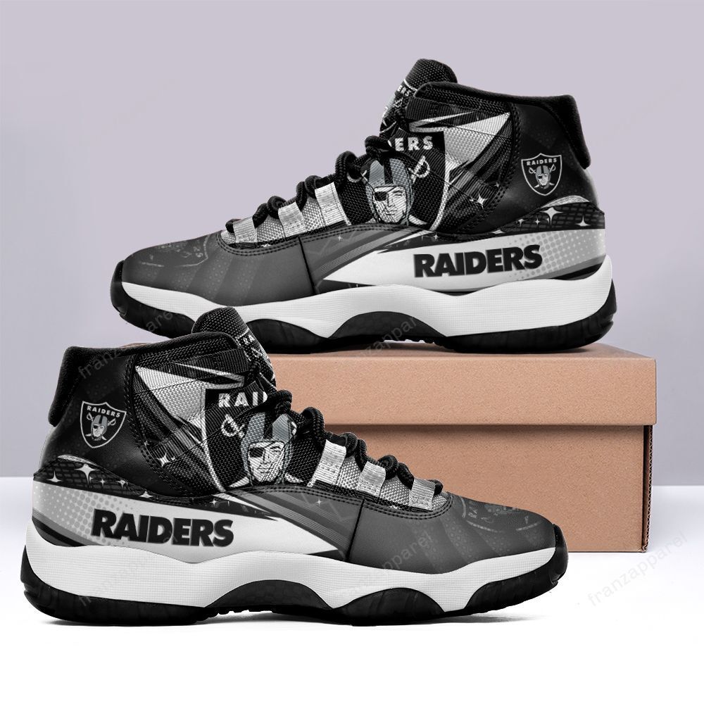 JWFancy Las Vegas Raiders AJ13 Sneakers Shoes For Men And Women