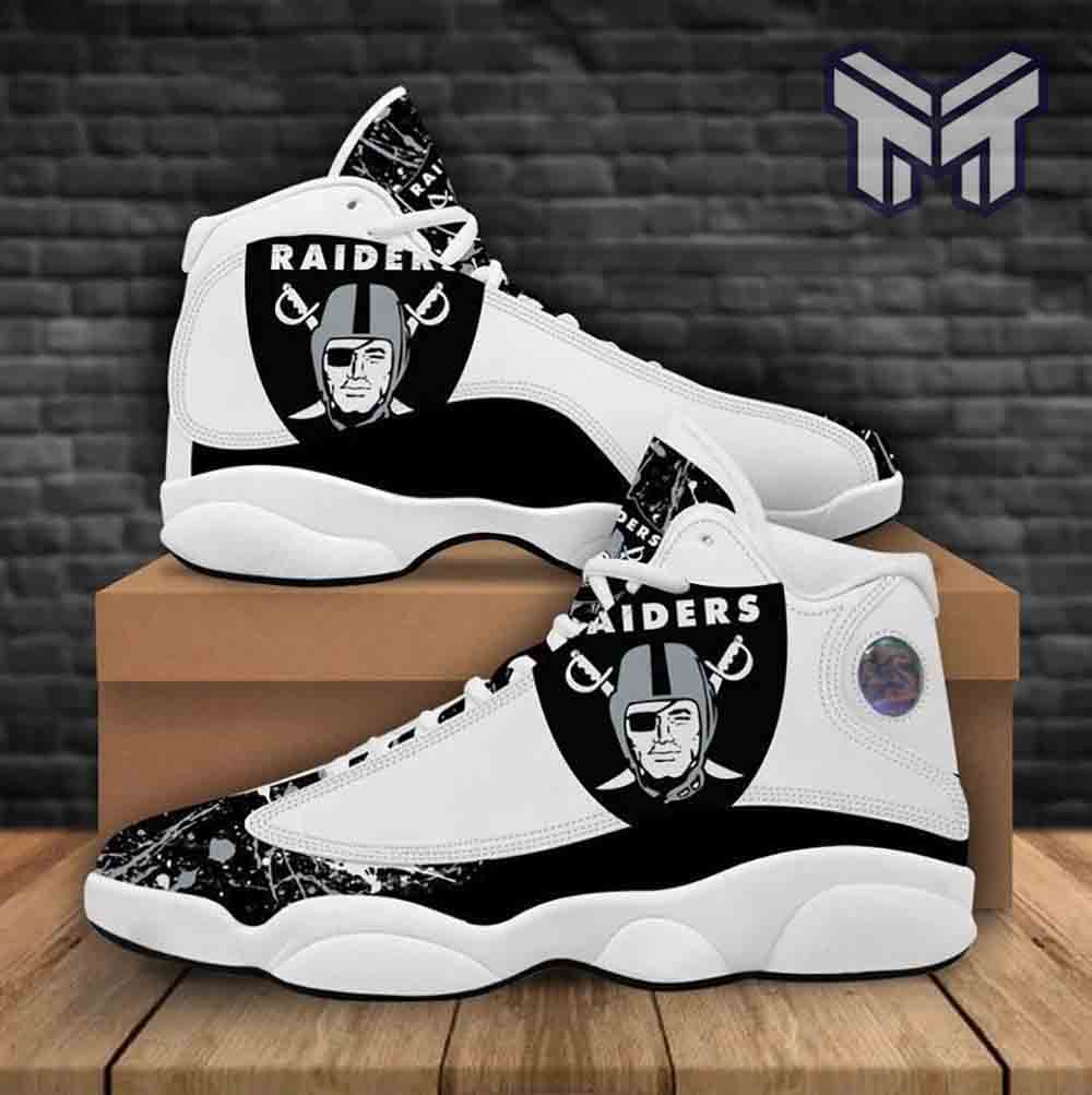 JWFancy Las Vegas Raiders AJ13 Sneakers Shoes For Men And Women