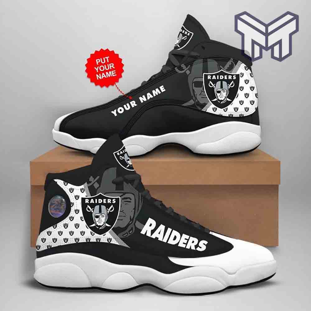 JWFancy Las Vegas Raiders AJ13 Sneakers Shoes For Men And Women