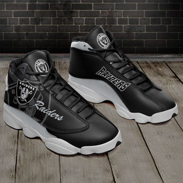 JWFancy Las Vegas Raiders AJ13 Sneakers Shoes For Men And Women