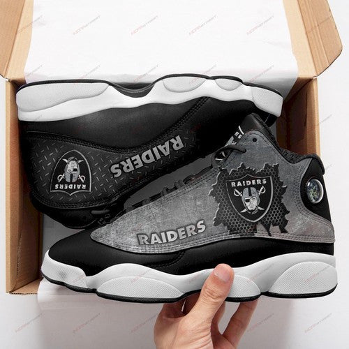 JWFancy Las Vegas Raiders AJ13 Sneakers Shoes For Men And Women