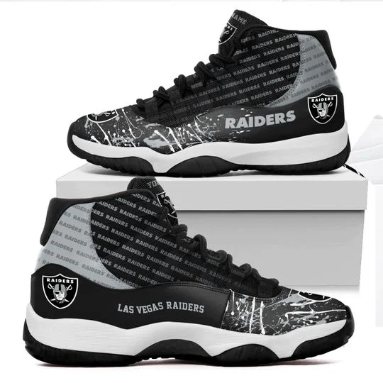 JWFancy Las Vegas Raiders AJ13 Sneakers Shoes For Men And Women
