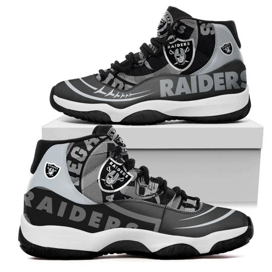 JWFancy Las Vegas Raiders AJ13 Sneakers Shoes For Men And Women
