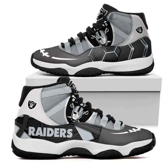 JWFancy Las Vegas Raiders AJ13 Sneakers Shoes For Men And Women