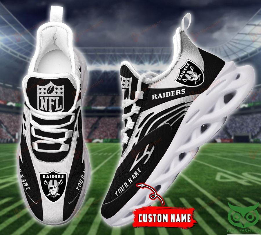 JWFancy Las Vegas Raiders Max Soul Shoes Sneakers For Men And Women