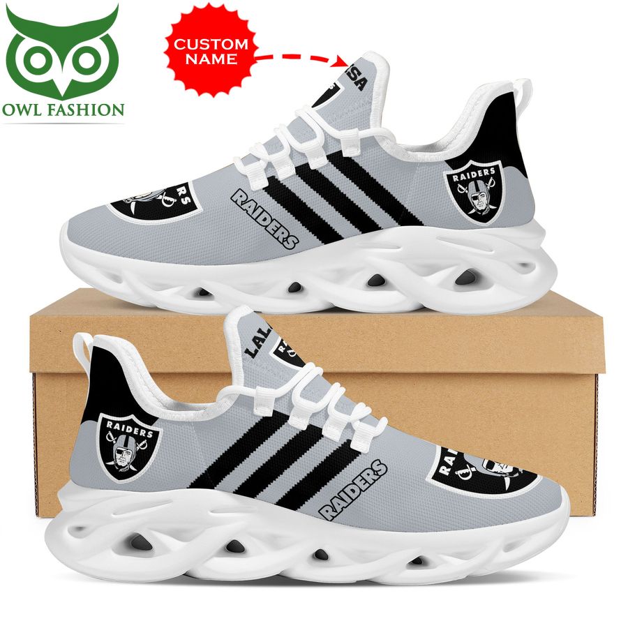 JWFancy Las Vegas Raiders Max Soul Shoes Sneakers For Men And Women