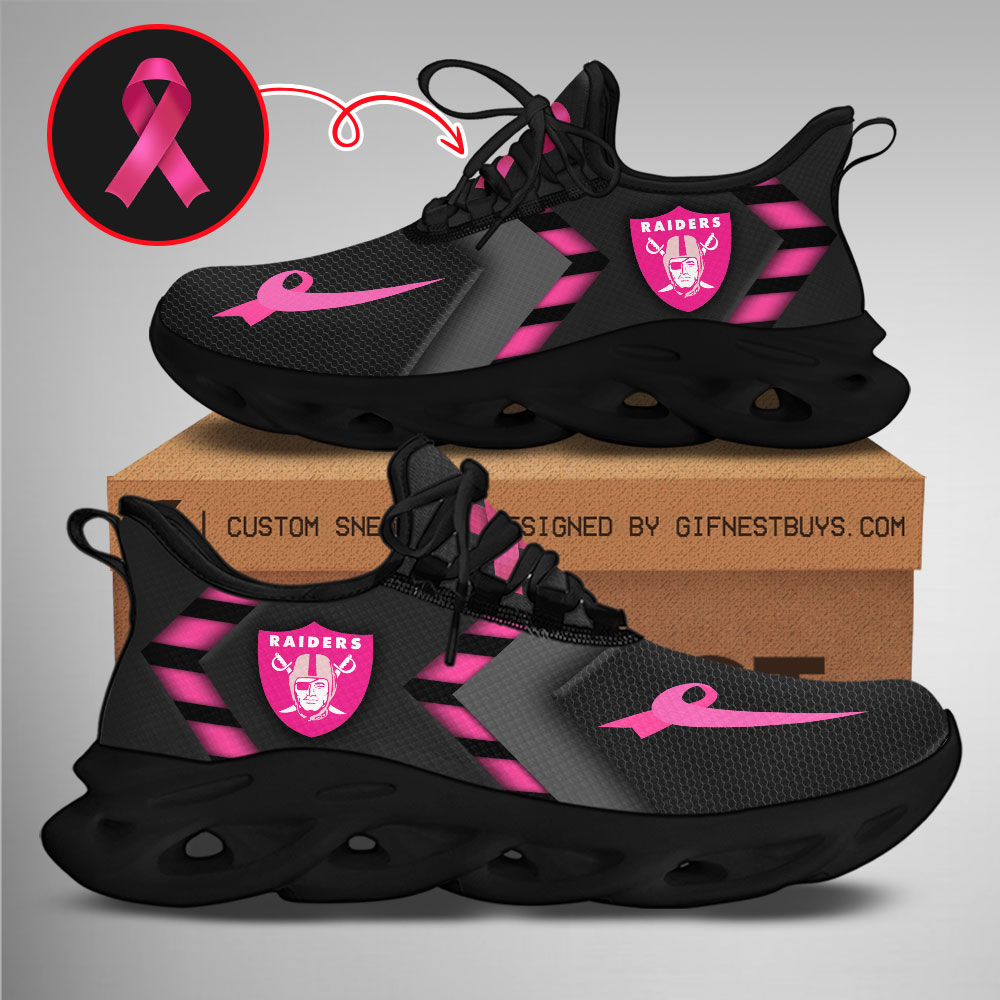 JWFancy Las Vegas Raiders Max Soul Shoes Sneakers For Men And Women