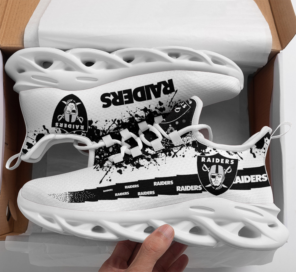 JWFancy Las Vegas Raiders Max Soul Shoes Sneakers For Men And Women