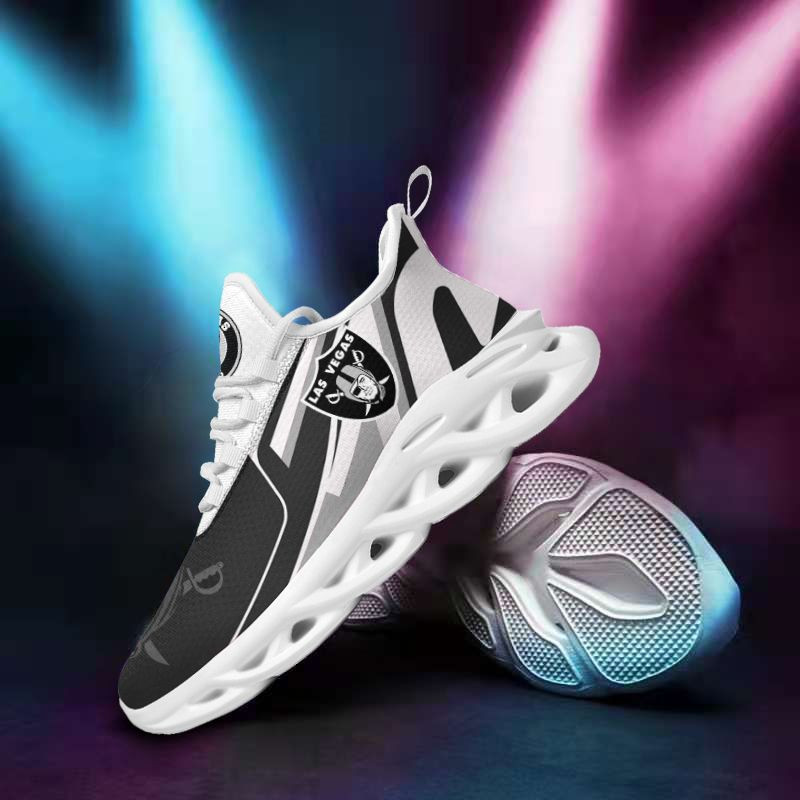 JWFancy Las Vegas Raiders NFL Max Soul Shoes Sneakers For Men And Women