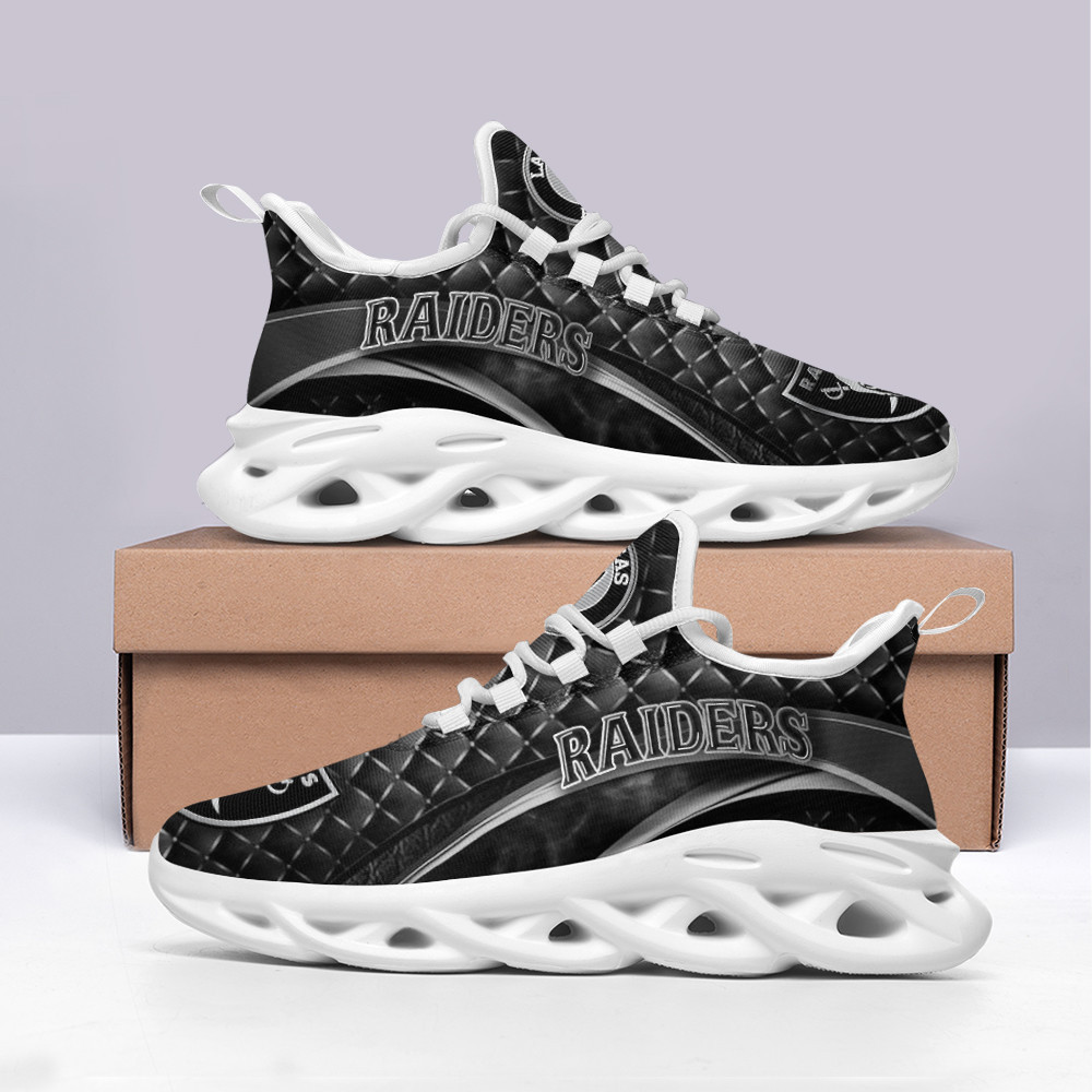JWFancy Las Vegas Raiders NFL Max Soul Shoes Sneakers For Men And Women