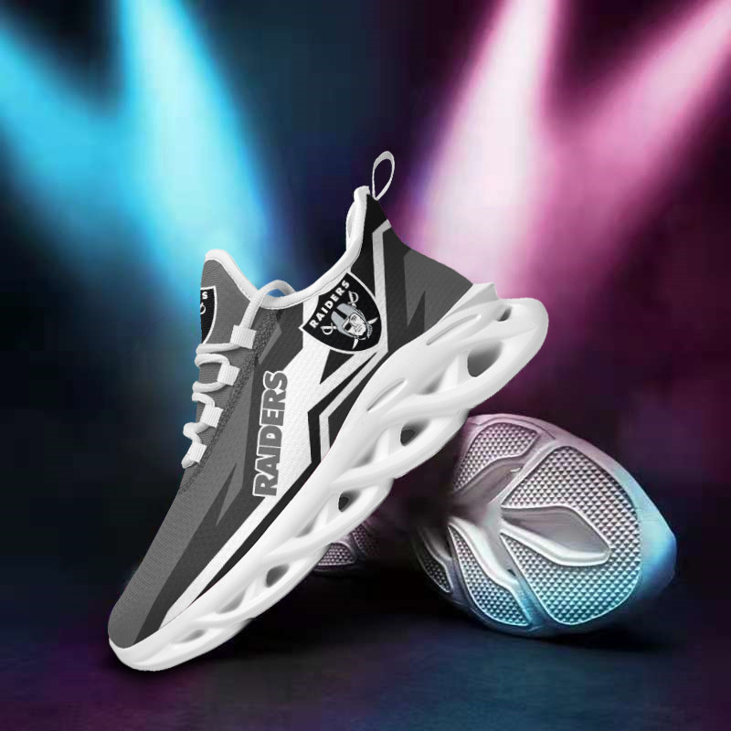 JWFancy Las Vegas Raiders NFL Max Soul Shoes Sneakers For Men And Women
