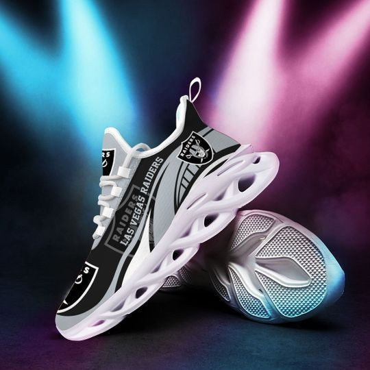 JWFancy Las Vegas Raiders NFL Max Soul Shoes Sneakers For Men And Women