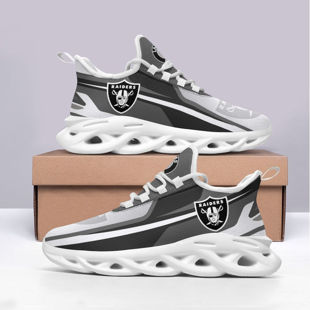 JWFancy Las Vegas Raiders NFL Max Soul Shoes Sneakers For Men And Women