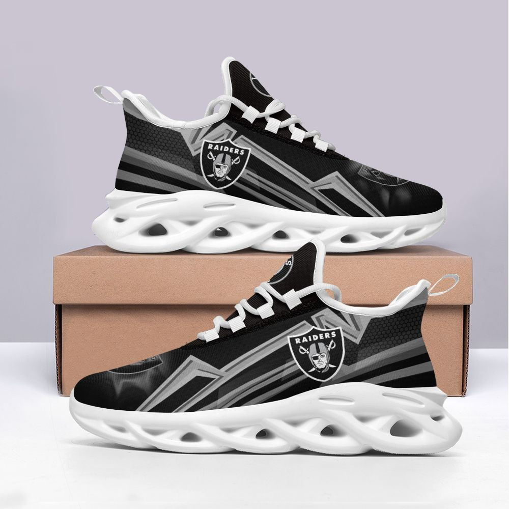 JWFancy Las Vegas Raiders NFL Max Soul Shoes Sneakers For Men And Women