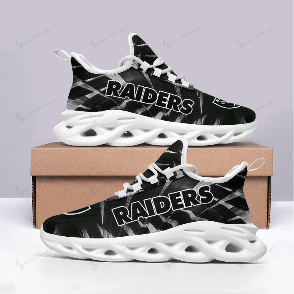JWFancy Las Vegas Raiders NFL Max Soul Shoes Sneakers For Men And Women