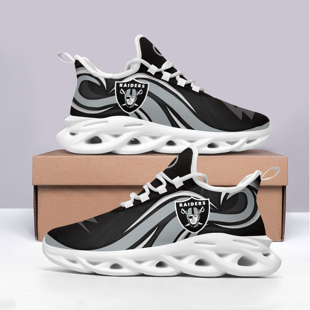 JWFancy Las Vegas Raiders NFL Max Soul Shoes Sneakers For Men And Women