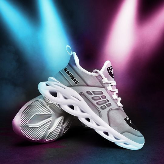 JWFancy Las Vegas Raiders NFL Max Soul Shoes Sneakers For Men And Women