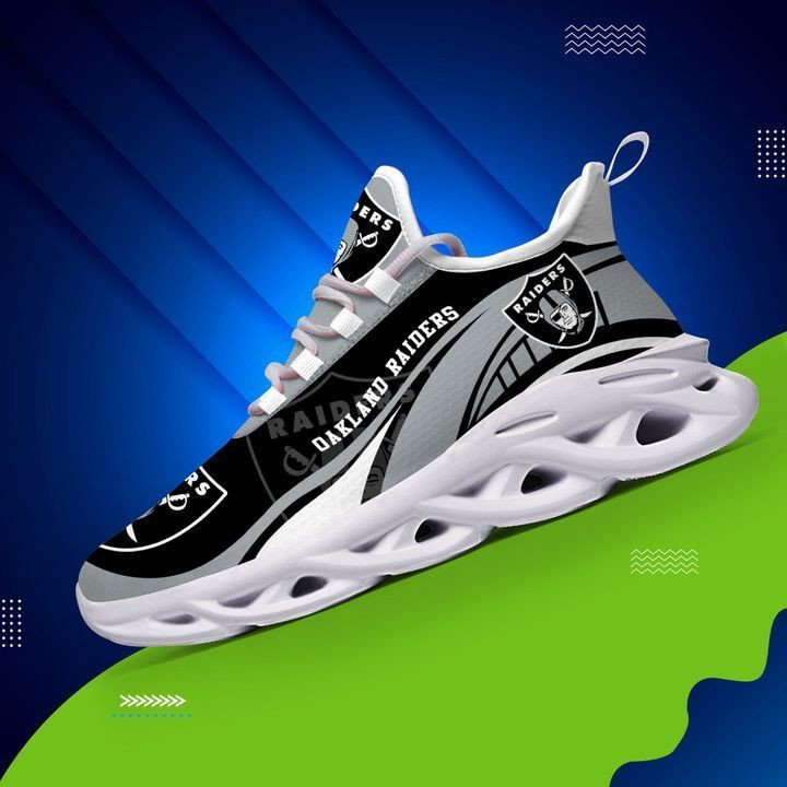 JWFancy Las Vegas Raiders NFL Max Soul Shoes Sneakers For Men And Women
