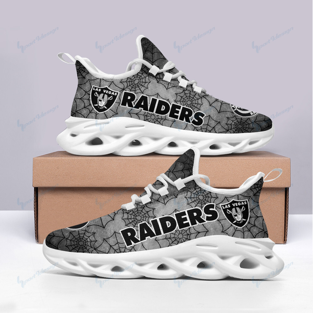 JWFancy Las Vegas Raiders NFL Max Soul Shoes Sneakers For Men And Women